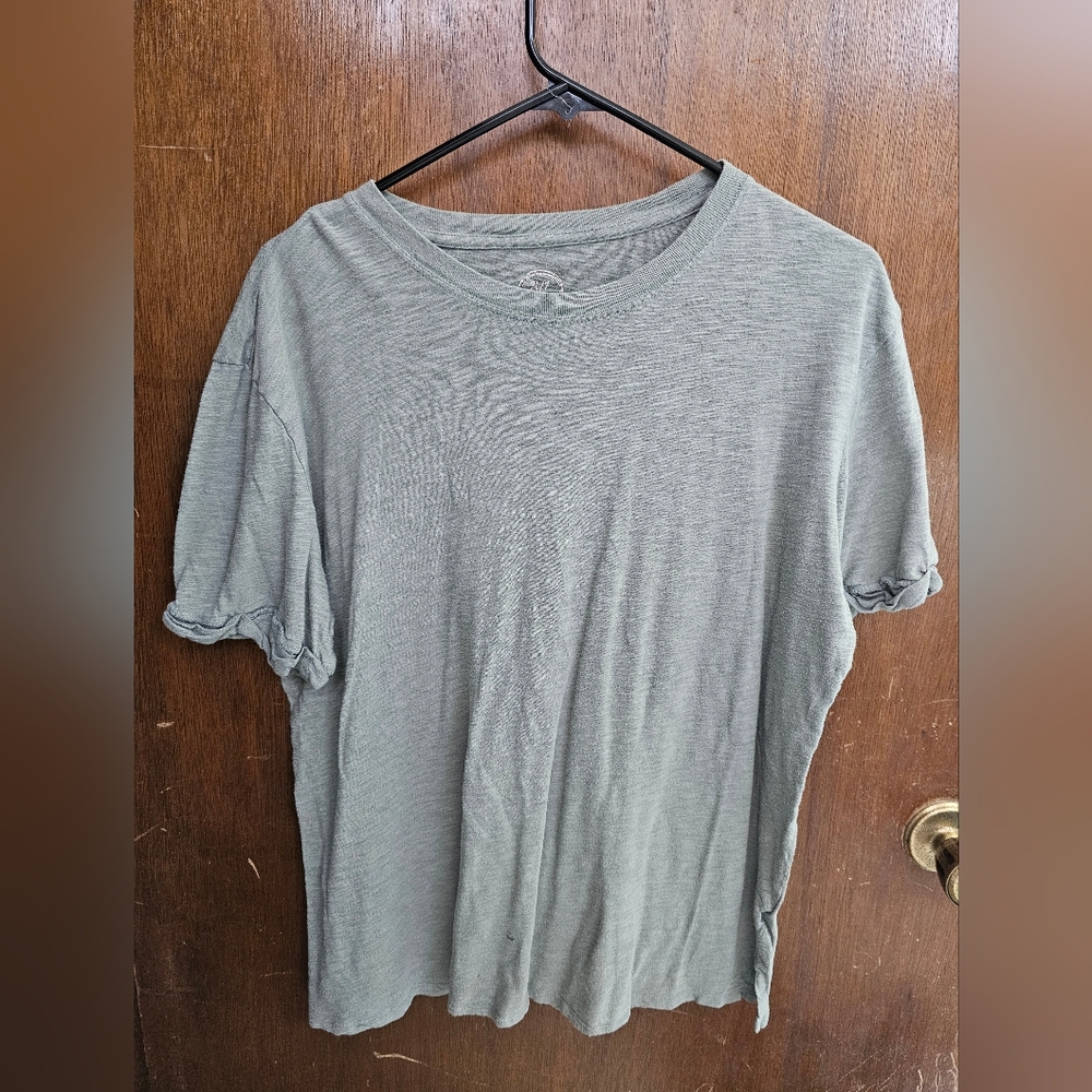 Maurices Gray Short Sleeve Relaxed T-Shirt